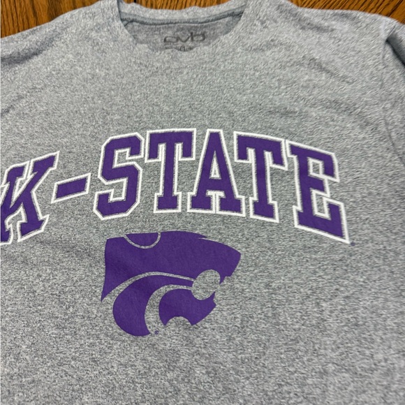 OVB Performance K-State Wildcats Gray T-Shirt - Picture 2 of 4